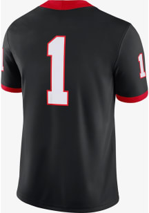 Nike Georgia Bulldogs Black Vapor Football Jersey