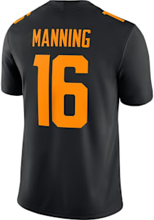 Peyton Manning  Nike Tennessee Volunteers Black Peyton Manning Vapor Football Jersey