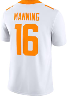 Peyton Manning  Nike Tennessee Volunteers White Peyton Manning Vapor Football Jersey