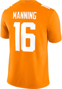 Peyton Manning  Nike Tennessee Volunteers Orange Football Peyton Manning Vapor Football Jersey