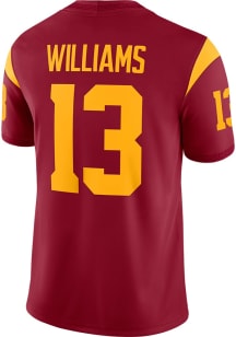 Caleb Williams Nike Mens Cardinal USC Trojans Caleb Williams Vapor Football Jersey