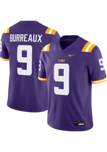 Joe Burreaux  Nike LSU Tigers Purple Joe Burreaux Vapor Football Jersey