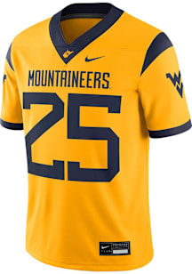 Nike West Virginia Mountaineers White Football Vapor Football Jersey