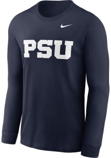 Mens Penn State Nittany Lions Navy Blue Nike Alternate Logo Tee