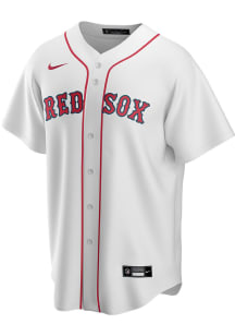 Boston Red Sox Mens Nike Replica Home Jersey - White