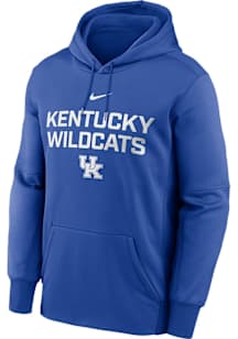 Nike Kentucky Wildcats Mens Blue Wordmark Hood