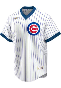 Chicago Cubs Nike Throwback Cooperstown Jersey - White