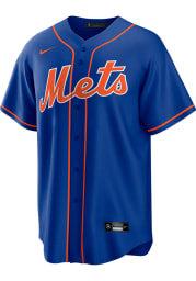 New York Mets Mens Nike Replica Alt Replica Jersey - Blue