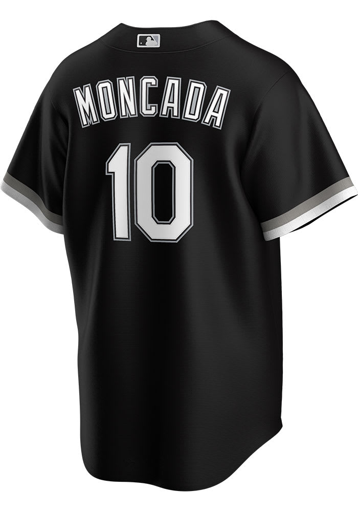 Yoan Moncada Chicago White Sox Mens Replica Alt Replica Jersey - Black