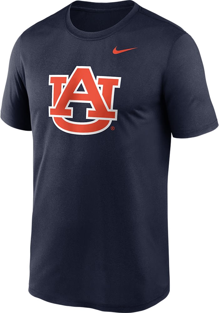 Nike Auburn Tigers NAVY Legend Short Sleeve T Shirt - 173225686