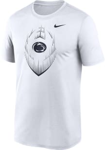 Penn State Nittany Lions White Nike Legend Short Sleeve T Shirt