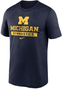Michigan Wolverines Blue Nike Legend Short Sleeve T Shirt