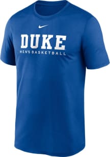 Nike Duke Blue Devils Blue Legend Short Sleeve T Shirt