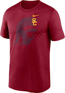 Nike USC Trojans Cardinal Legend Short Sleeve T Shirt