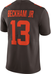 Odell Beckham Jr Nike Cleveland Browns Mens Brown Alternate Limited Football Jersey