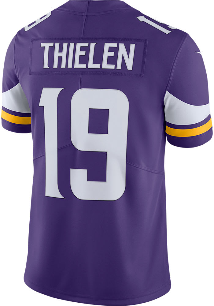 Adam Thielan Nike Minnesota Vikings Mens Purple Home Limited Football Jersey