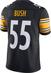 Devin Bush Nike Pittsburgh Steelers Mens Black Home Limited Football Jersey