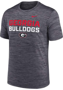 Nike Georgia Bulldogs Black Velocity Short Sleeve T Shirt