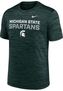 Michigan State Spartans Green Nike Velocity Short Sleeve T Shirt