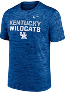 Nike Kentucky Wildcats Blue Velocity Short Sleeve T Shirt