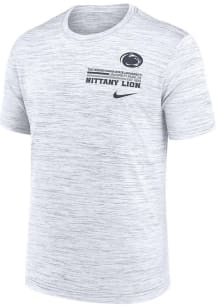 Penn State Nittany Lions White Nike Velocity Short Sleeve T Shirt
