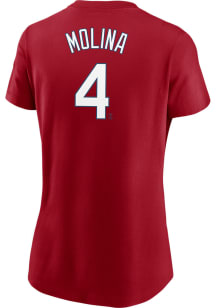Nike St Louis Cardinals Womens Red Player Player T-Shirt