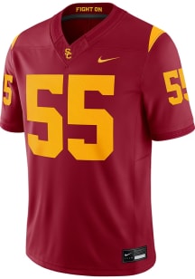 Mens USC Trojans Cardinal Nike Vapor Football Jersey