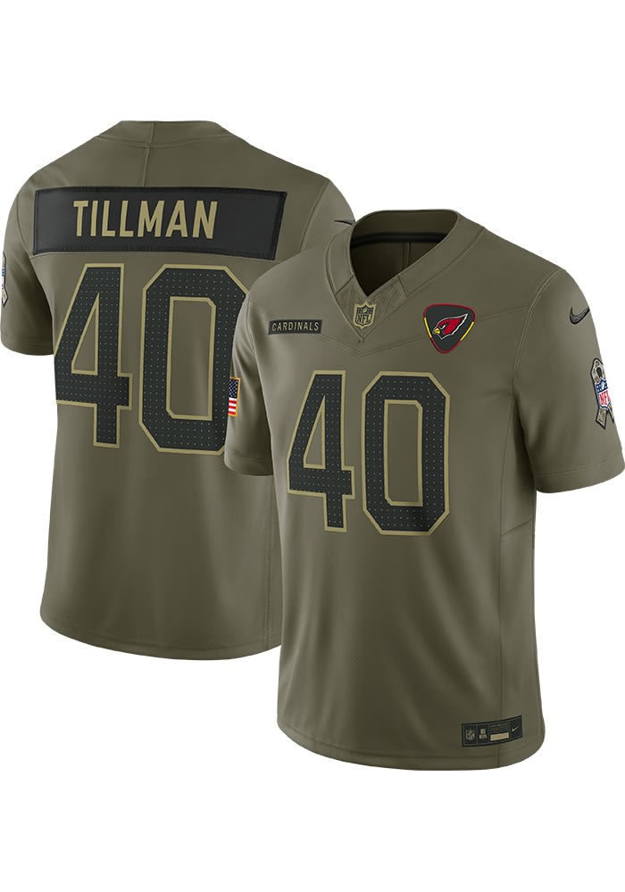 Pat Tillman Arizona Cardinals Mens OLIVE Salute to Service Limited