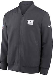 Nike New York Giants Mens Blue Sideline Bomber Medium Weight Jacket