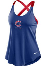 Nike Chicago Cubs Womens Blue Legacy Tank Top
