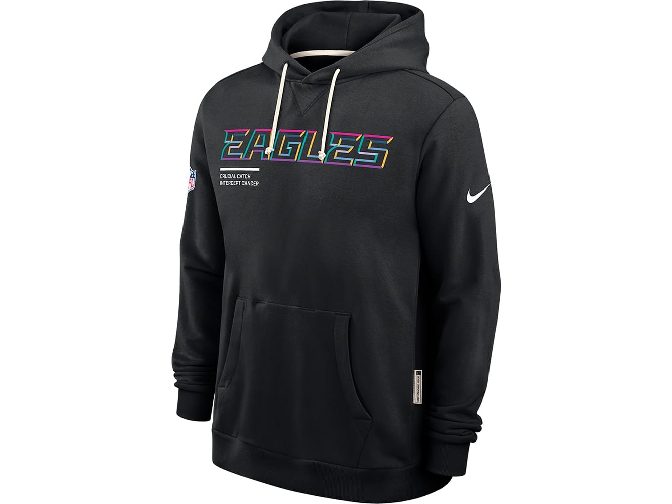 Zip Hoodie Eagles Breast Cancer Hoodie Philadelphia Eagles