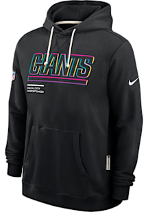 Nike New York Giants Mens Black Crucial Catch Long Sleeve Hoodie