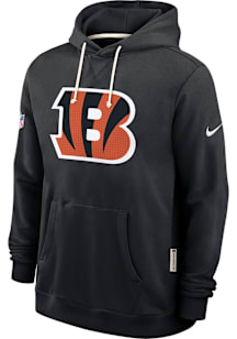 Nike Cincinnati Bengals Mens Black Sideline Long Sleeve Hoodie