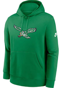 Nike Philadelphia Eagles Mens Kelly Green Club Long Sleeve Hoodie