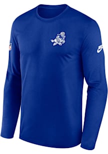 Nike Dallas Cowboys Blue Sideline Long Sleeve T-Shirt