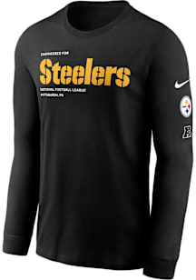 Nike Pittsburgh Steelers Black Legend Long Sleeve T Shirt