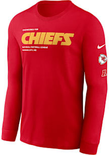 Nike Kansas City Chiefs Red Legend Long Sleeve T Shirt