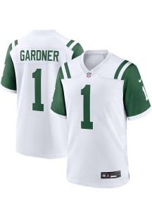 Ahmad Gardner  Nike New York Jets White Alt Game Football Jersey