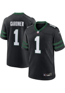 Ahmad Gardner  Nike New York Jets Black Alt Game Football Jersey