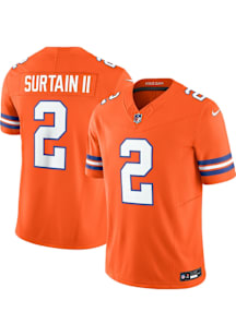 Patrick Surtain Nike Denver Broncos Mens Orange Alt Limited Football Jersey