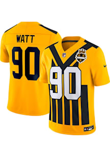 TJ Watt Nike Pittsburgh Steelers Mens Gold Alt Limited Football Jersey