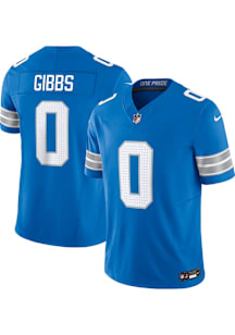 Jahmyr Gibbs Nike Detroit Lions Mens Blue Home Limited Football Jersey