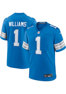 Jameson Williams  Nike Detroit Lions Blue Home Football Jersey