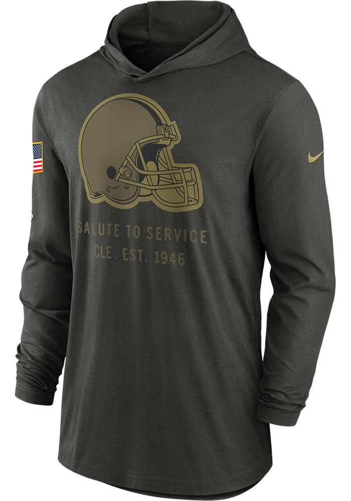 nike salute to service hoodie cleveland browns