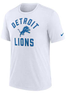 Nike Detroit Lions White Rewind Triblend Short Sleeve Fashion T Shirt