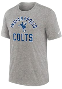 Nike Indianapolis Colts Grey Rewind Triblend Short Sleeve Fashion T Shirt