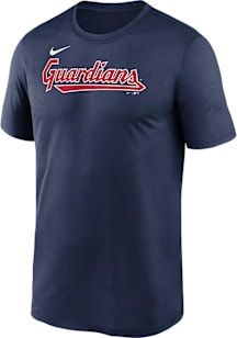 Nike Cleveland Guardians Navy Blue Legend Short Sleeve T Shirt
