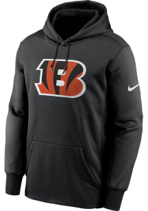 Nike Cincinnati Bengals Mens Black Prime Logo Therma Hood