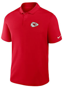 Nike Kansas City Chiefs Mens Red Victory Short Sleeve Polo