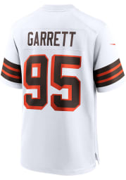 Myles Garrett Nike Cleveland Browns White Alternate Game Football Jersey